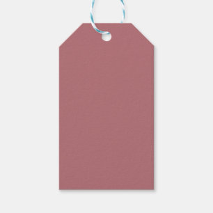 Dusty Rose Solid Colour  Gift Tags