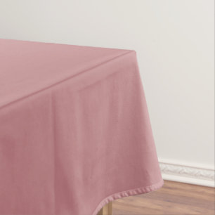 Dusty Rose Solid Colour Tablecloth