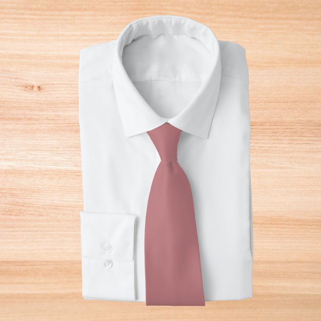 Dusty Rose Solid Colour Tie (Creator Uploaded)