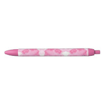 Dusty Rose Sprinkled Gold ballpoint pen