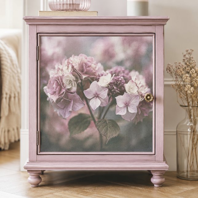 Dusty Rose Vintage Botanical Hydrangea Decoupage Tissue Paper (Creator Uploaded)