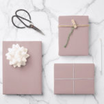 Dusty Rose Weddings Custom Solid Colour Simple Pin Wrapping Paper Sheet<br><div class="desc">Designed with solid dusty rose colour,  this is great for weddings,  bridal showers,  baby shower,  bachelorette and more!</div>