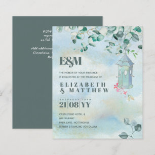 Dusty Sage Green EUCALYPTUS Garden Budget Wedding