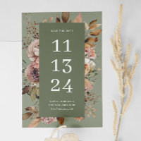 Dusty Sage Green Wedding | Vintage Garden Floral