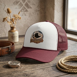 Dusty Trail Adventure - Cowboy Trucker Hat