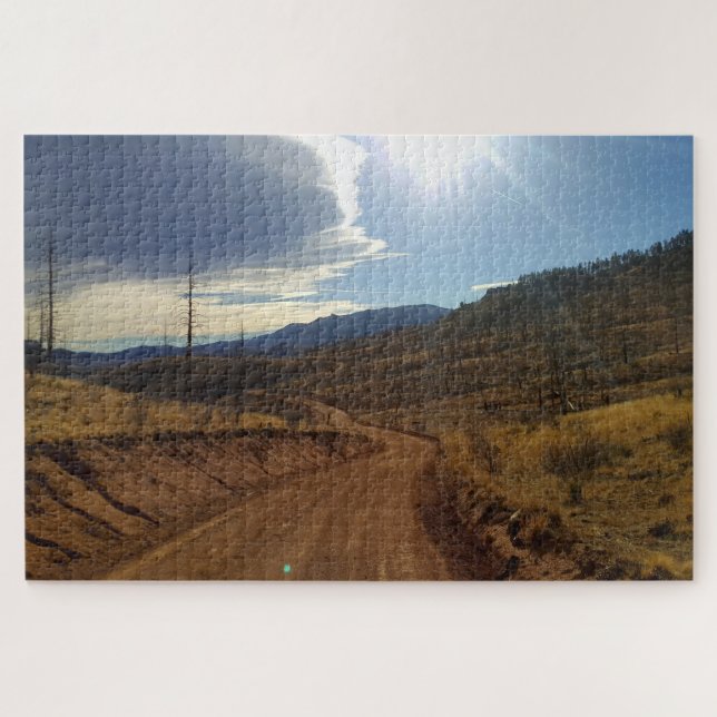 Dusty Trail Jigsaw Puzzle (Horizontal)