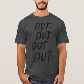 Dut Drum Corps Drumline Marching Band Drummer T-Shirt