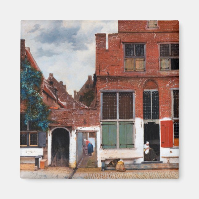 Dutch Alley, Johannes Vermeer Magnet (Front)