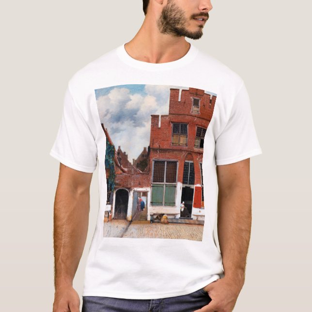 Dutch Alley, Johannes Vermeer T-Shirt (Front)