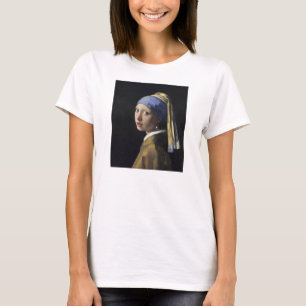 Dutch Artist Vermeer Painting Art of Painting T-Shirt