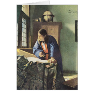 Dutch Artist Vermeer Painting The Geographer