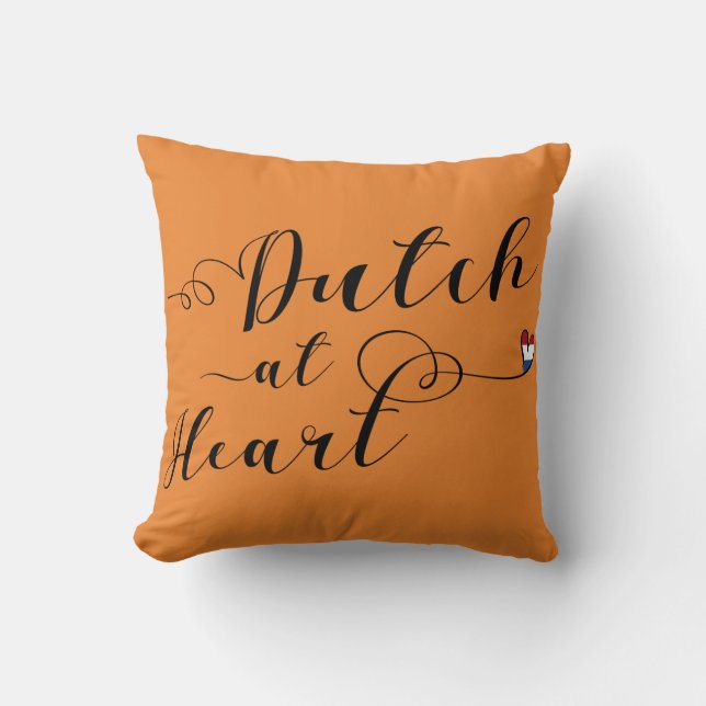 Dutch At Heart Throw Cushion, Holland Cushion (Front)