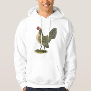 Dutch Bantam:  Blue Quail Hen Hoodie