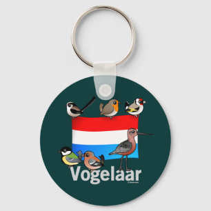Dutch Birder: Vogelaar Key Ring