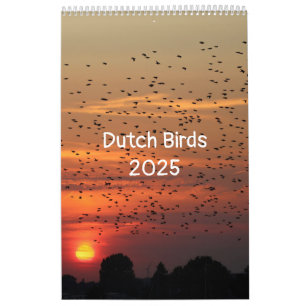 Dutch birds Calendar
