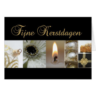 dutch black gold christmas-mas collage card