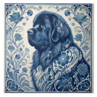 Dutch Blue Newfie Tile