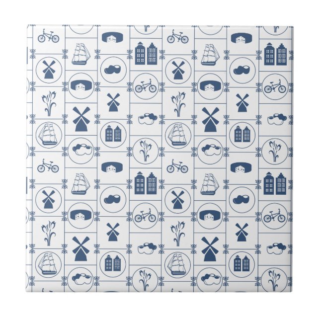 Dutch Blue tiles (Front)