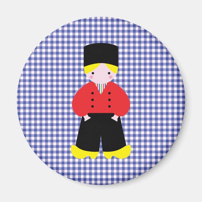 Dutch boy magnet (Front)