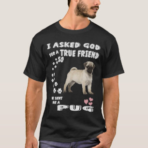 Dutch Bulldog Mum Christmas gift, Baby Pug Dad Cos T-Shirt