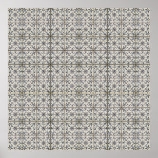 Dutch Ceramic Tiles 2 Poster