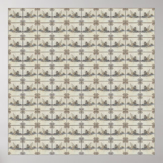 Dutch Ceramic Tiles 4 Poster