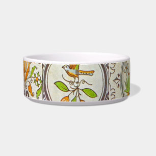 Dutch Ceramic Tiles Pet Bowl
