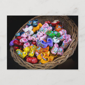 Dutch Clogs Postcard