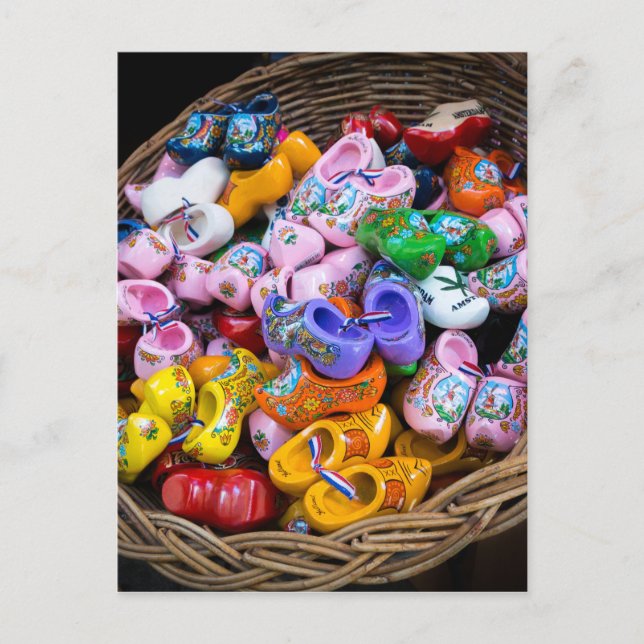 Dutch Clogs Postcard (Front)