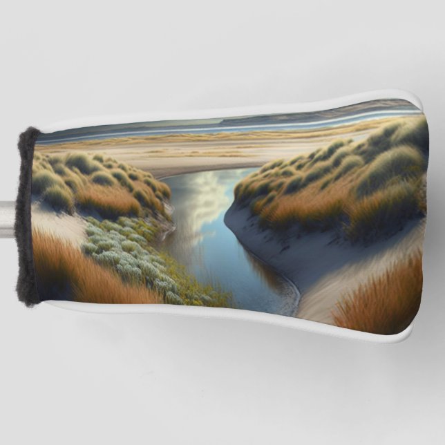 Dutch Coastal Dunes Golf Head Cover (Front)