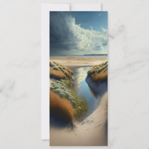 Dutch Coastal Dunes Invitation