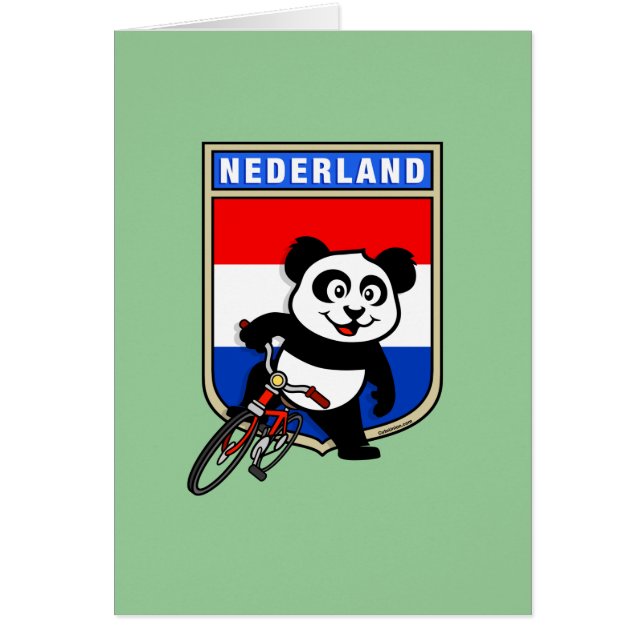 Dutch Cycling Panda (Front)