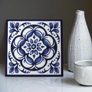 Dutch Delft Blue Repro Backsplash Kitchen Wall Cer Tile