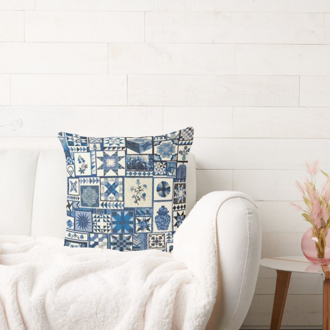 Dutch Delft Cushion (Couch)