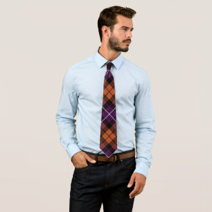 Dutch District Tartan Tie