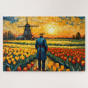 Dutch Farmer  Jigsaw Puzzle
