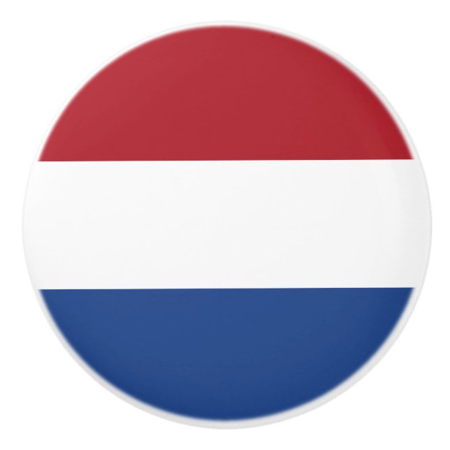 Dutch Flag Ceramic Knob (Front)