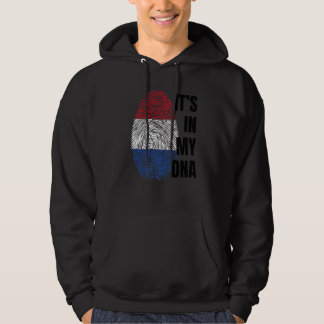 Dutch Flag Dna Fingerprint Holland Oranje Hoodie