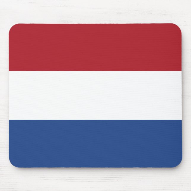 Dutch Flag Mouse Pad (Front)