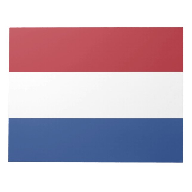 Dutch Flag Notepad (Front)