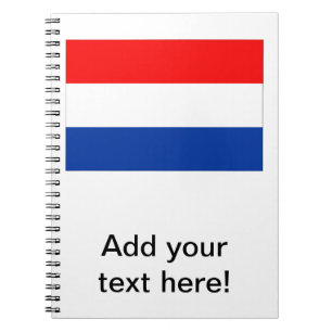 Dutch Flag Spiral Notebook