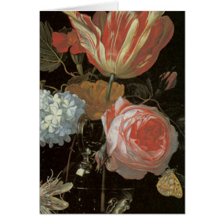 Dutch Flowers Fine Art Masterpiece Card