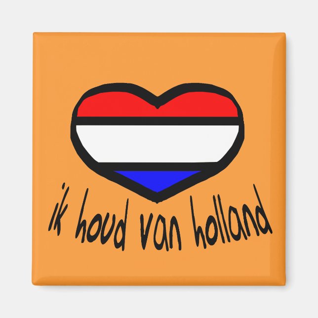 Dutch Fridge Magnet (Front)