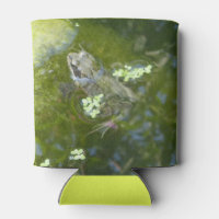 Dutch Frog with Duckweed Can Cooler
