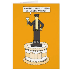 Dutch gay birthday man in leather.