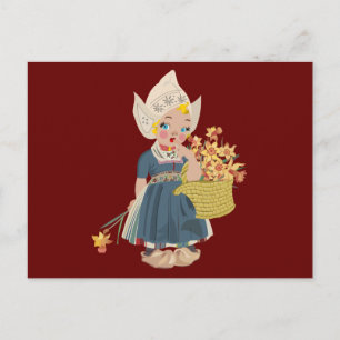 DUTCH GIRL ART Postcards