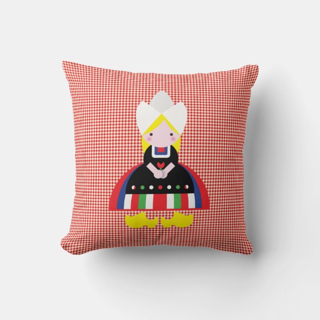 Dutch girl cushion (Front)