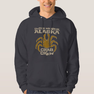 DUTCH HARBOR ALASKA CRAB CREW HOODIE