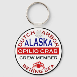 Dutch Harbor Opilio Crab Crew Member Key Ring