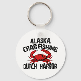 Dutch Harbour Alaska Crab Fishing Key Ring
